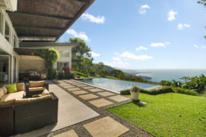 Luxury Costa Rica real estate property with a modern design and swimming pool, representing the 2026 market outlook.
