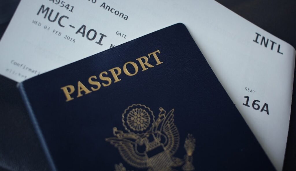 Passport and travel documents for Costa Rica relocation planning